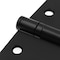 Prime-Line Door Hinge Commercial Smooth Pivot, 4-1/2 in. x 4-1/2 in. w/ Square Corners, Matte Black 3 Pack U 1156483 - alternate 8